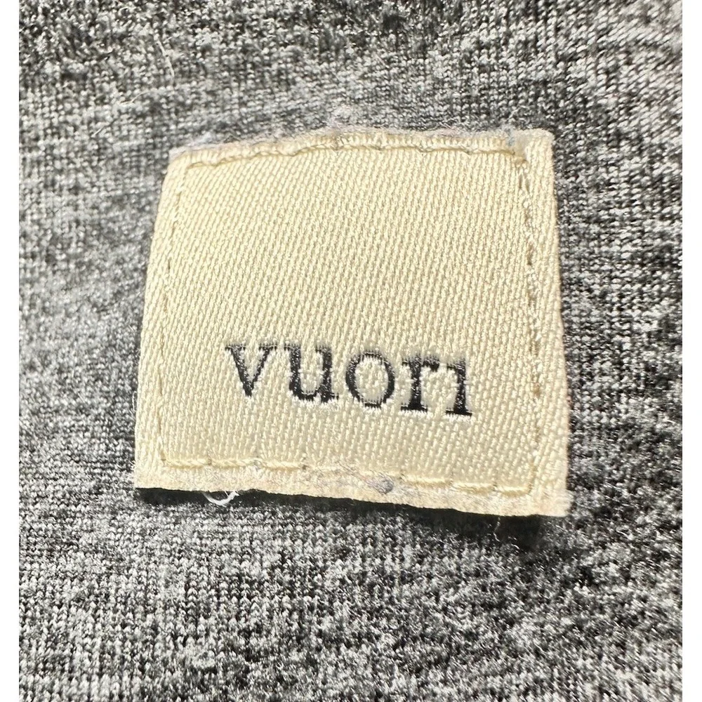 Vuori Leggings Womens Small Gray Heathered Soft Clean Elevation High Rise Crop - Picture 3 of 10